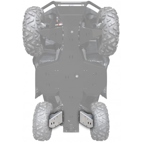 protectores trapecios traseros en aluminio linhai landforce 550-650l 2025